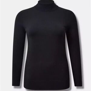 NWT TORRID | Everyday Soft Turtleneck Sweater  | Black | Size: 3X